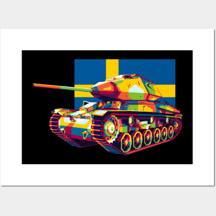 STRV 74 Medium Tank Posters and Art